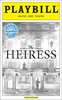 The Heiress Limited Edition Official Opening Night Playbill 